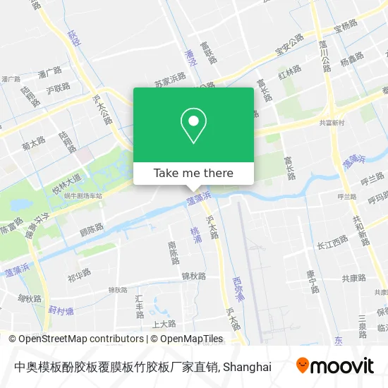 中奥模板酚胶板覆膜板竹胶板厂家直销 map