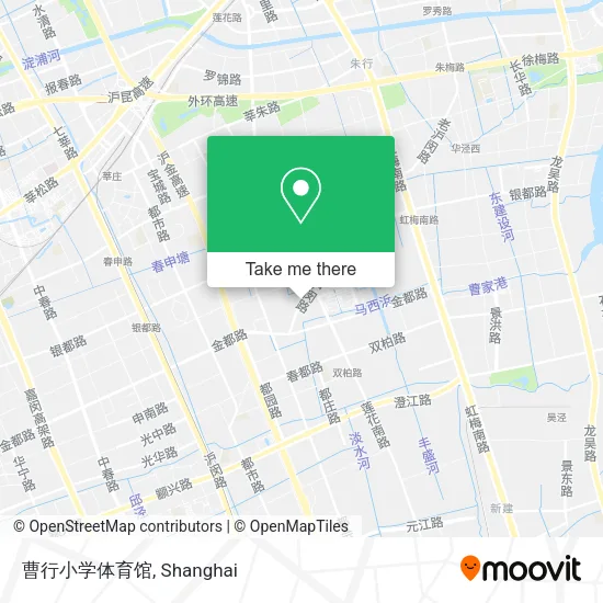 曹行小学体育馆 map