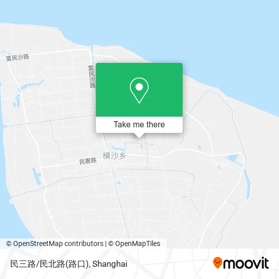 民三路/民北路(路口) map