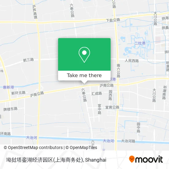 坳挝塔銮湖经济园区(上海商务处) map