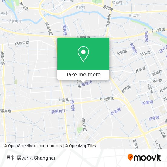 昱轩居茶业 map