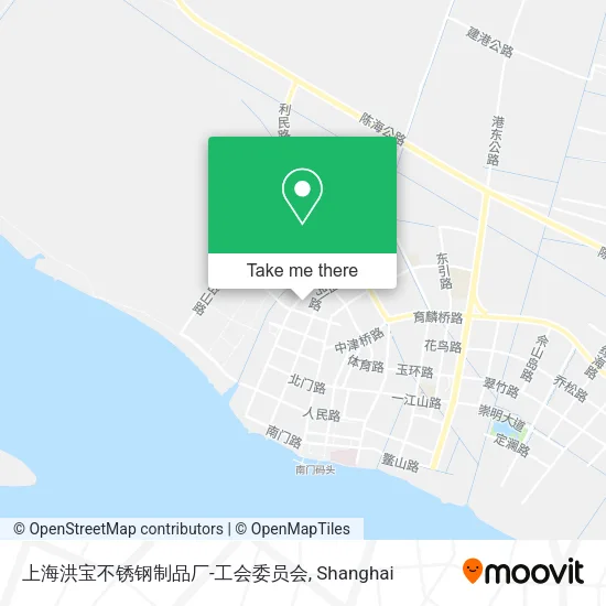 上海洪宝不锈钢制品厂-工会委员会 map