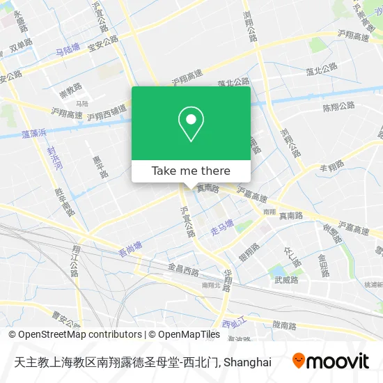 天主教上海教区南翔露德圣母堂-西北门 map