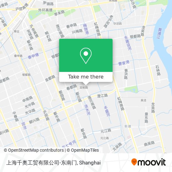 上海千奥工贸有限公司-东南门 map