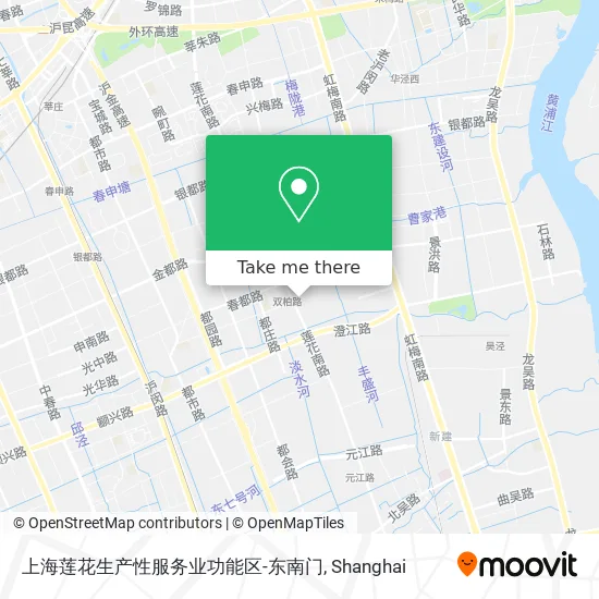 上海莲花生产性服务业功能区-东南门 map