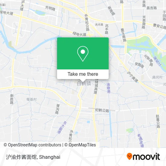 沪渝炸酱面馆 map