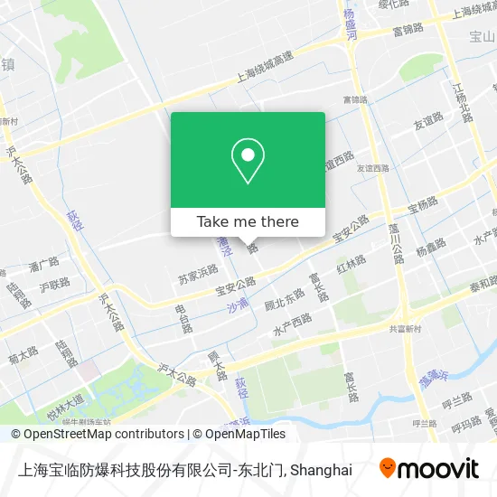 上海宝临防爆科技股份有限公司-东北门 map