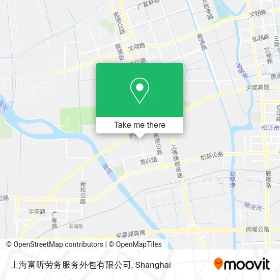 上海富昕劳务服务外包有限公司 map