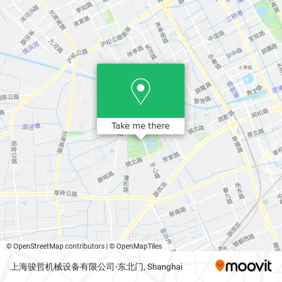 上海骏哲机械设备有限公司-东北门 map