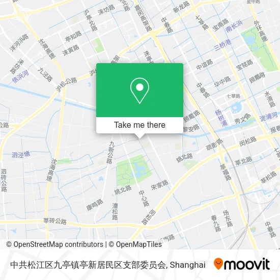 中共松江区九亭镇亭新居民区支部委员会 map