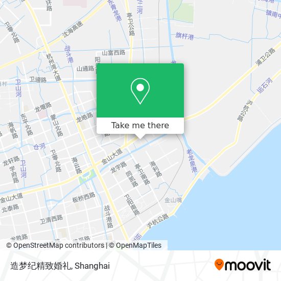 造梦纪精致婚礼 map