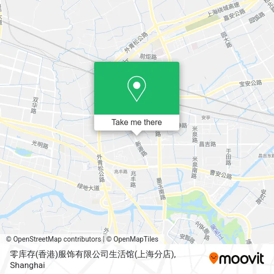 零库存(香港)服饰有限公司生活馆(上海分店) map