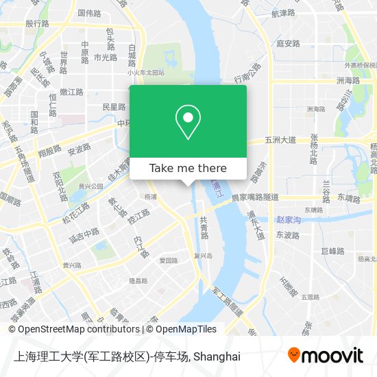 上海理工大学(军工路校区)-停车场 map