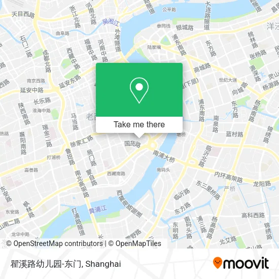瞿溪路幼儿园-东门 map