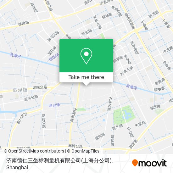 济南德仁三坐标测量机有限公司(上海分公司) map