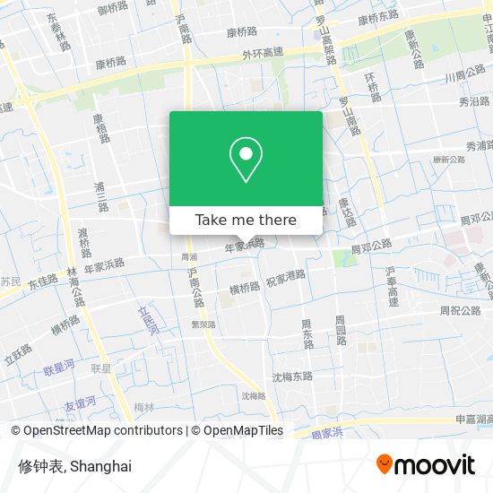 修钟表 map