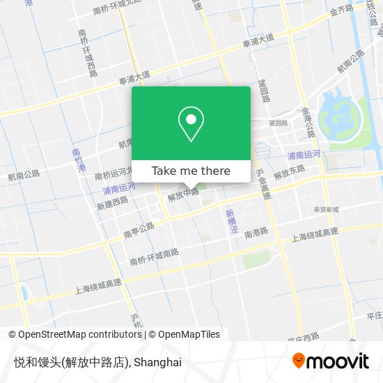 悦和馒头(解放中路店) map