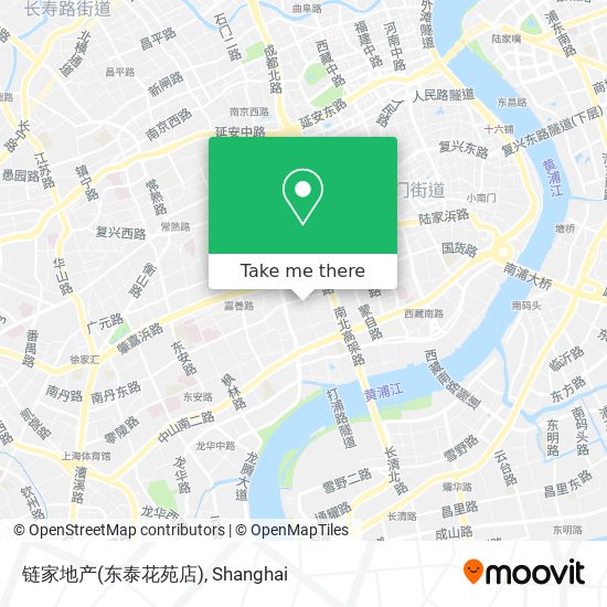 链家地产(东泰花苑店) map