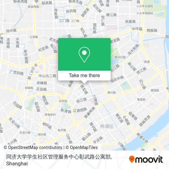 同济大学学生社区管理服务中心彰武路公寓部 map