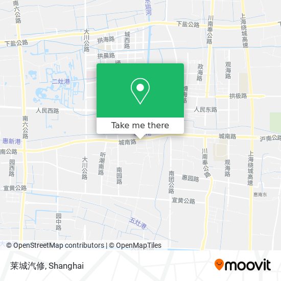 莱城汽修 map