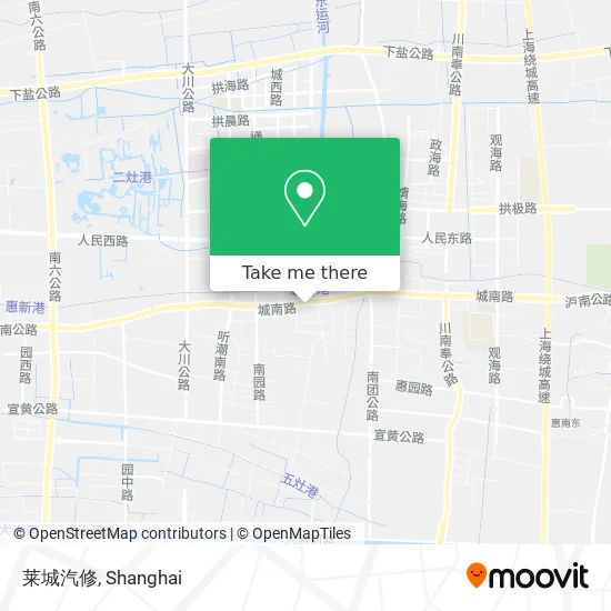 莱城汽修 map