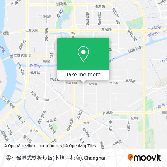 梁小猴港式铁板炒饭(卜蜂莲花店) map