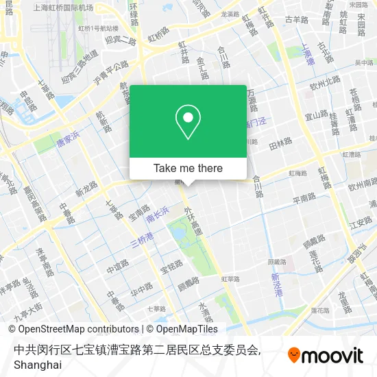 中共闵行区七宝镇漕宝路第二居民区总支委员会 map