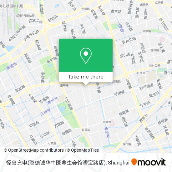 怪兽充电(璐德诚华中医养生会馆漕宝路店) map