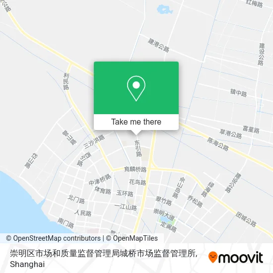 崇明区市场和质量监督管理局城桥市场监督管理所 map