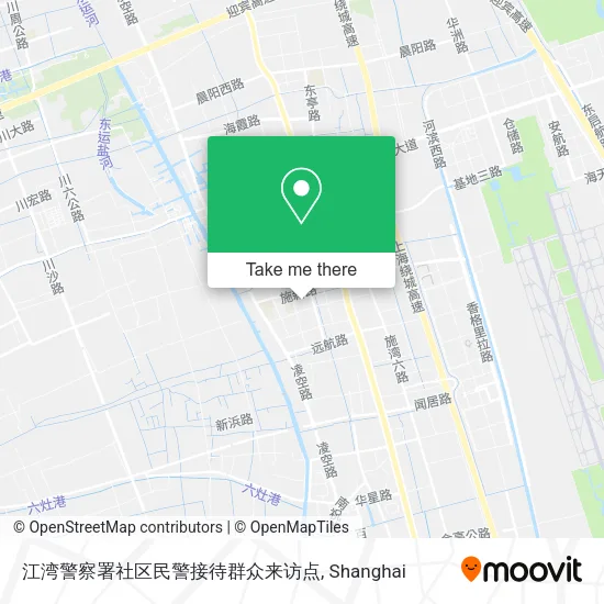 江湾警察署社区民警接待群众来访点 map