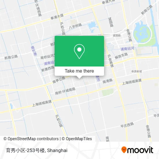 育秀小区-253号楼 map