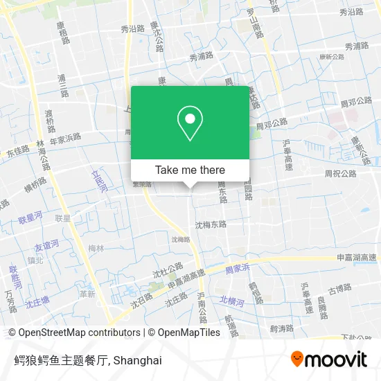 鳄狼鳄鱼主题餐厅 map