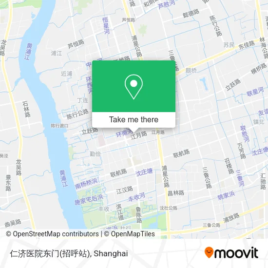 仁济医院东门(招呼站) map