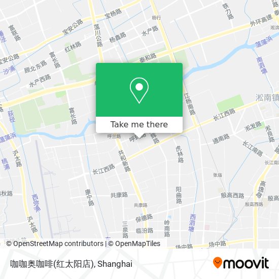 咖咖奥咖啡(红太阳店) map