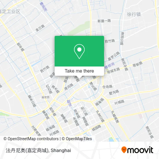 法丹尼奥(嘉定商城) map