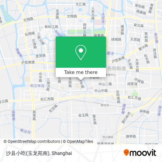 沙县小吃(玉龙苑南) map