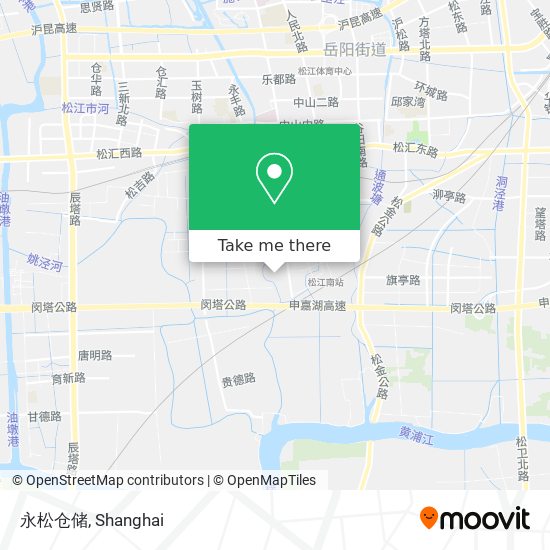永松仓储 map