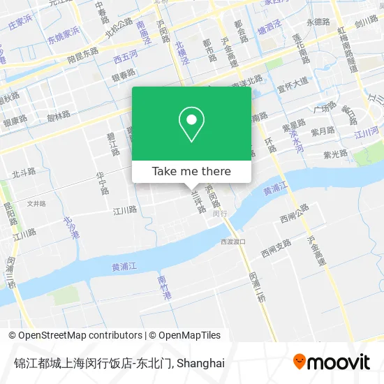 锦江都城上海闵行饭店-东北门 map