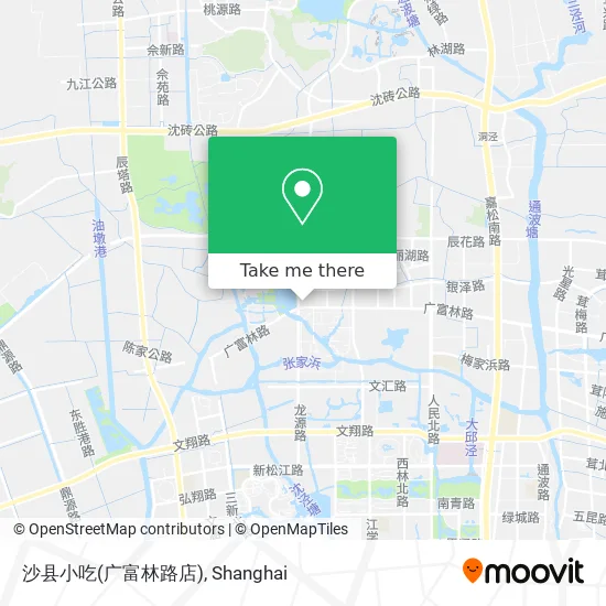 沙县小吃(广富林路店) map