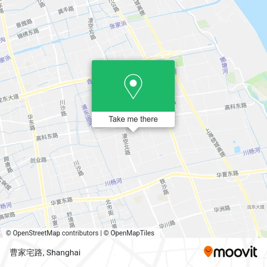 曹家宅路 map