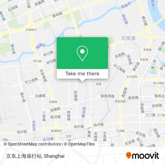 京东上海庙行站 map