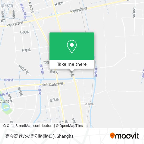 嘉金高速/朱漕公路(路口) map