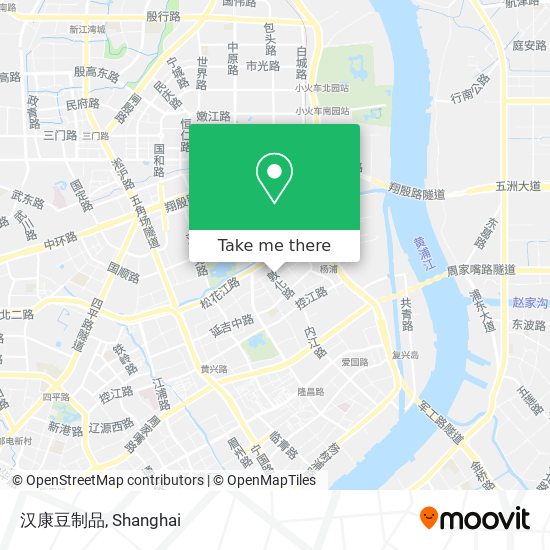 汉康豆制品 map