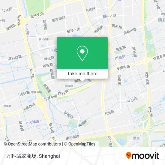 万科翡翠商场 map