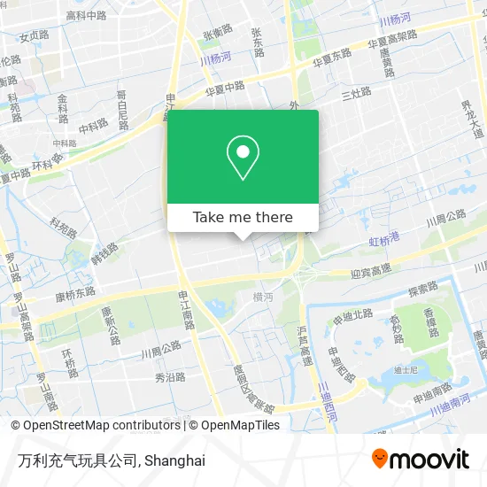 万利充气玩具公司 map