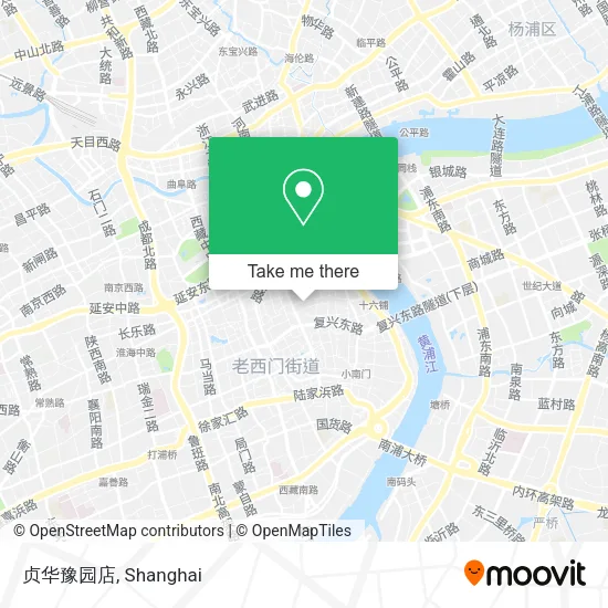 贞华豫园店 map