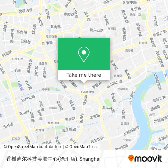 香榭迪尔科技美肤中心(徐汇店) map