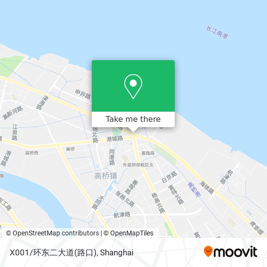 X001/环东二大道(路口) map