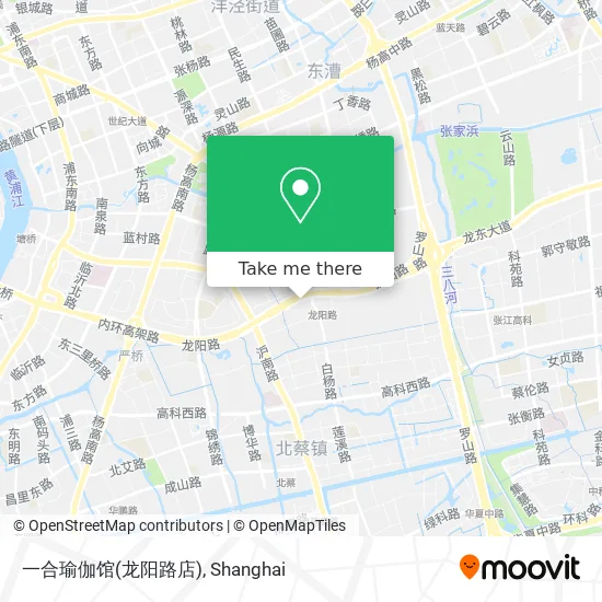 一合瑜伽馆(龙阳路店) map