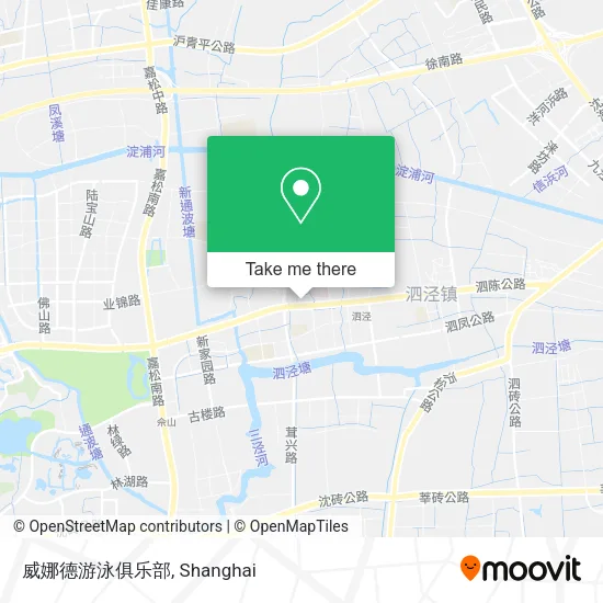 威娜德游泳俱乐部 map